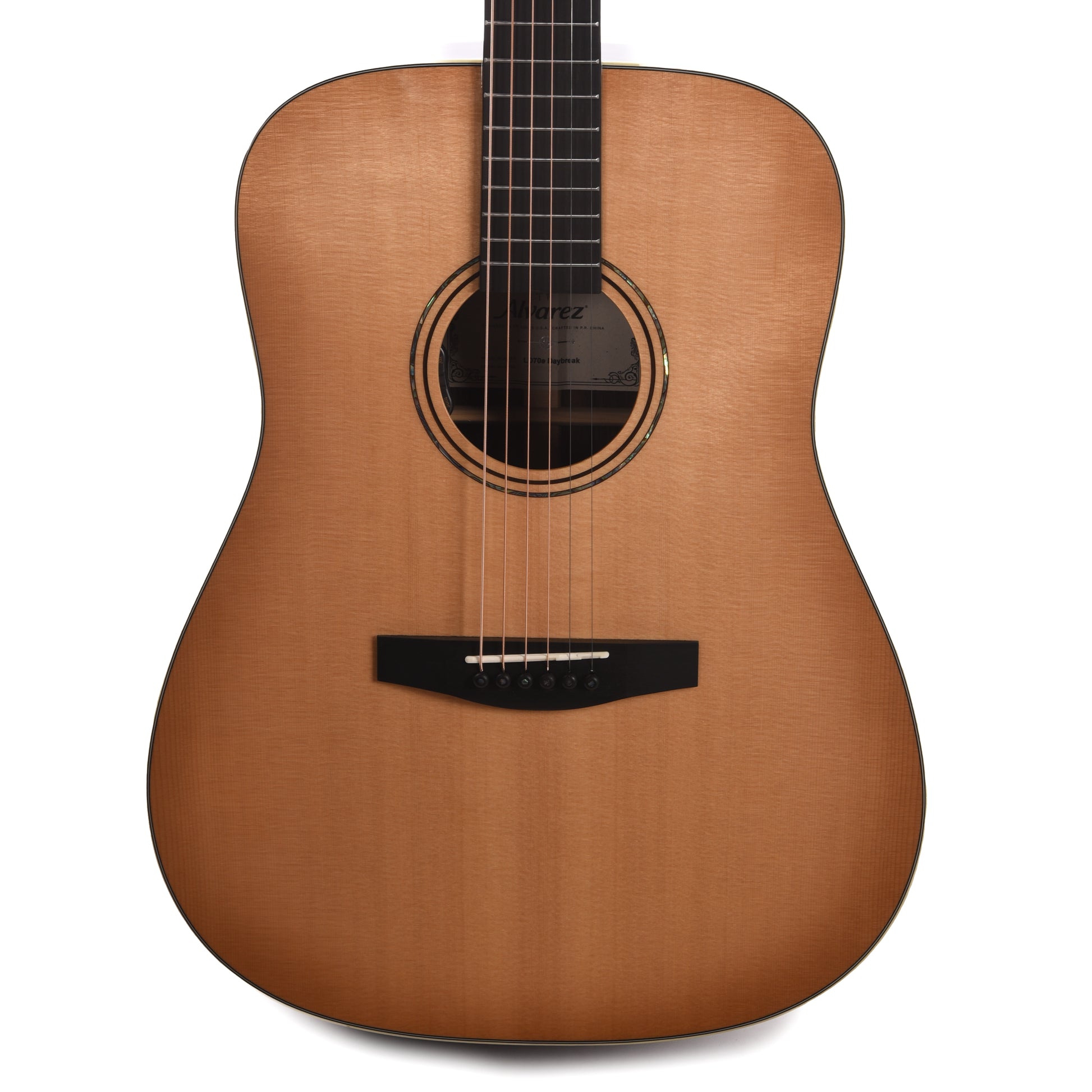 Alvarez LD70e Laureate Dreadnought AAAA Solid North American Sitka/Solid East Indian Rosewood Daybreak Acoustic Guitars / Dreadnought