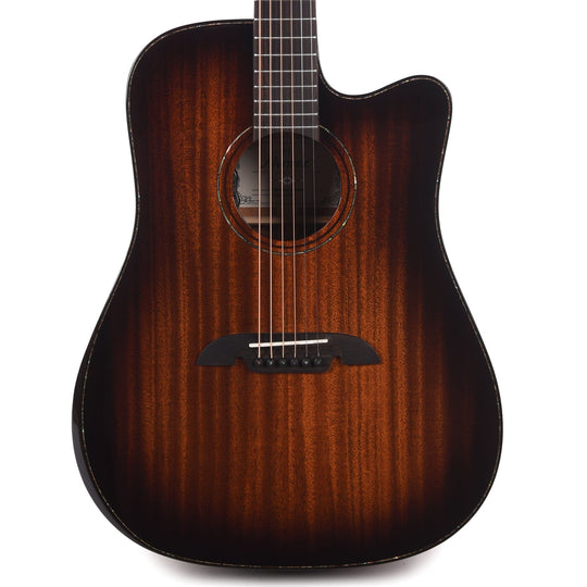 Alvarez MD66ce Custom Masterworks Dreadnought Solid African Mahogany/Solid African Mahogany Shadowburst Acoustic Guitars / Dreadnought