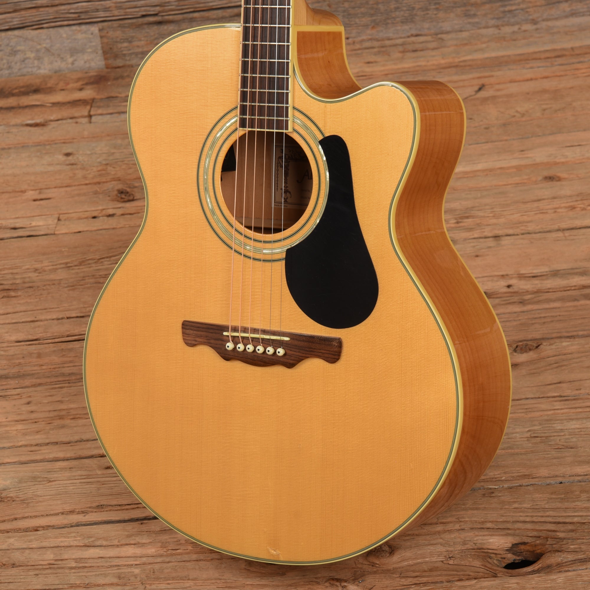 Alvarez AJ-60SC Natural Acoustic Guitars / Jumbo
