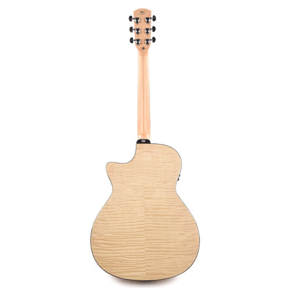 Alvarez AEG80ce Artist Elite Grand Auditorium Solid AA Sitka Spruce/Flame Maple Natural w/Armrest Acoustic Guitars / OM and Auditorium