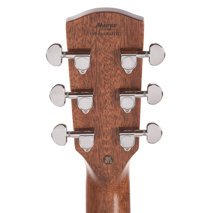 Alvarez AF60 Herringbone Folk/OM Acoustic Guitar Natural Acoustic Guitars / OM and Auditorium