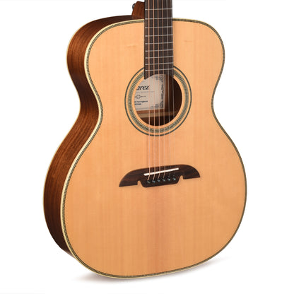 Alvarez AF60 Herringbone Folk/OM Acoustic Guitar Natural Acoustic Guitars / OM and Auditorium