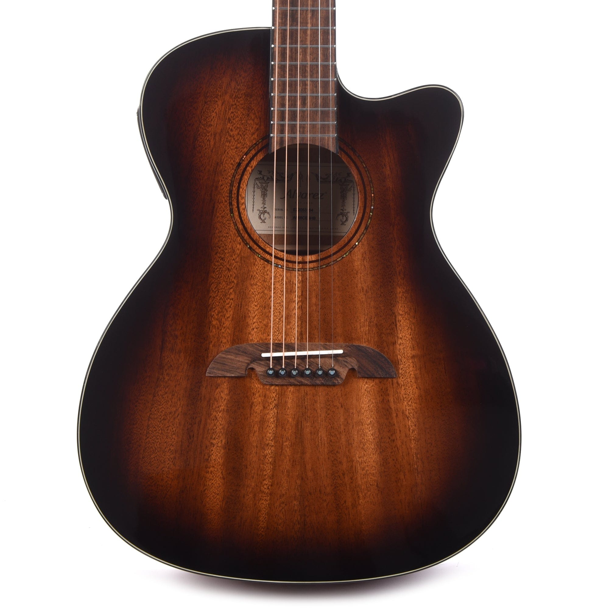 Alvarez AF66CESHB Artist Series Acoustic Guitar Shadowburst Gloss Acoustic Guitars / OM and Auditorium