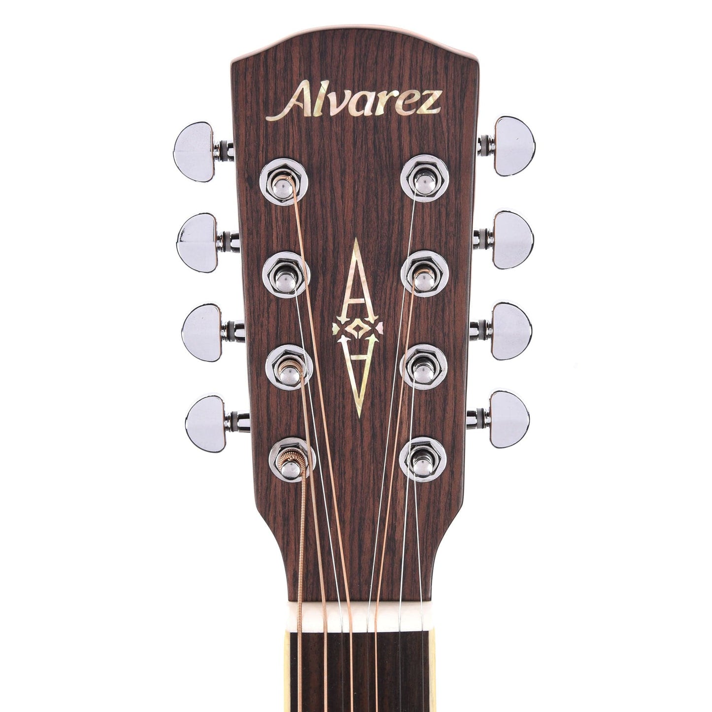 Alvarez AG60ce Artist 8-String Grand Auditorium Solid A+ Sitka Spruce/African Mahogany Shadowburst Acoustic Guitars / OM and Auditorium
