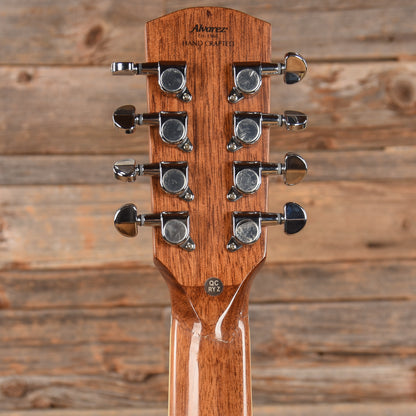Alvarez AG60ce Artist 8-String Grand Auditorium Solid A+ Sitka Spruce/African Mahogany Shadowburst Acoustic Guitars / OM and Auditorium