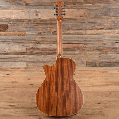 Alvarez AG60ce Artist 8-String Grand Auditorium Solid A+ Sitka Spruce/African Mahogany Shadowburst Acoustic Guitars / OM and Auditorium