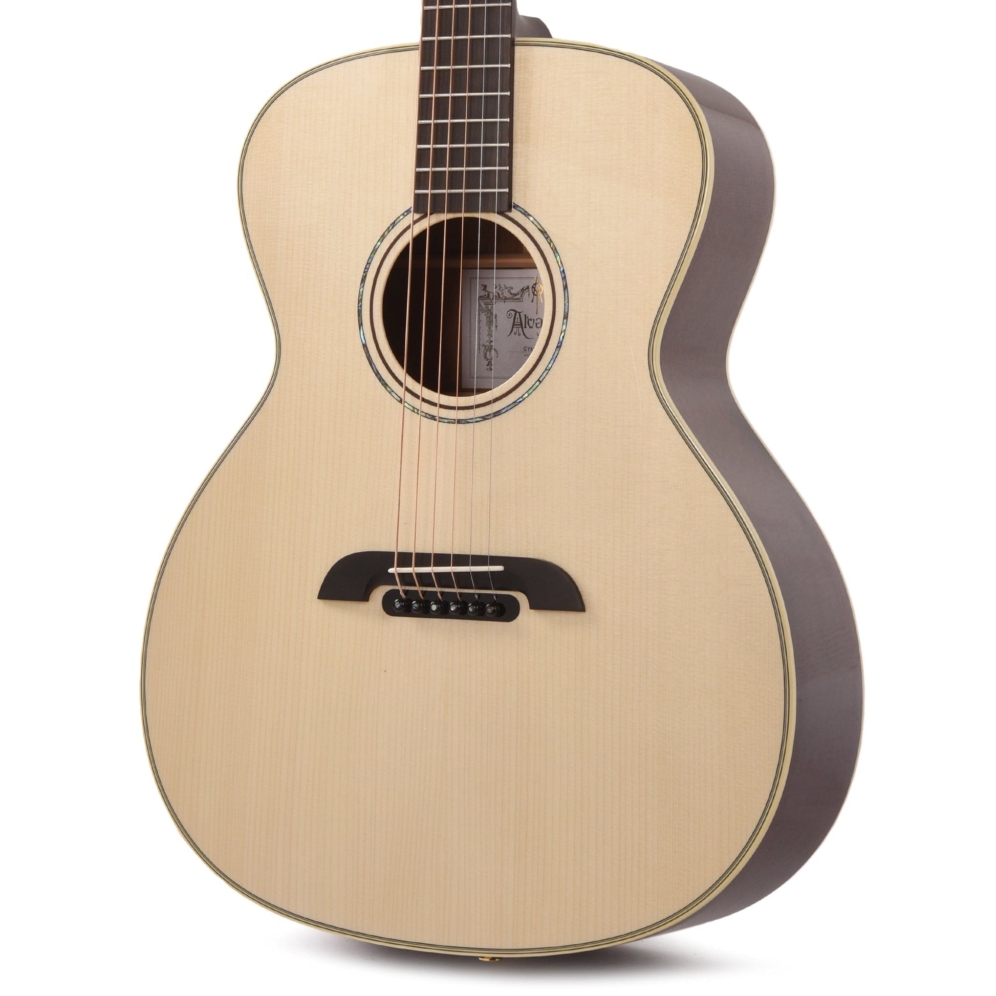 Alvarez GYM60HD Yairi Masterworks Honduran Folk/OM Solid AAAA Adirondack Spruce/Solid Vintage Honduran Mahogany Natural Acoustic Guitars / OM and Auditorium