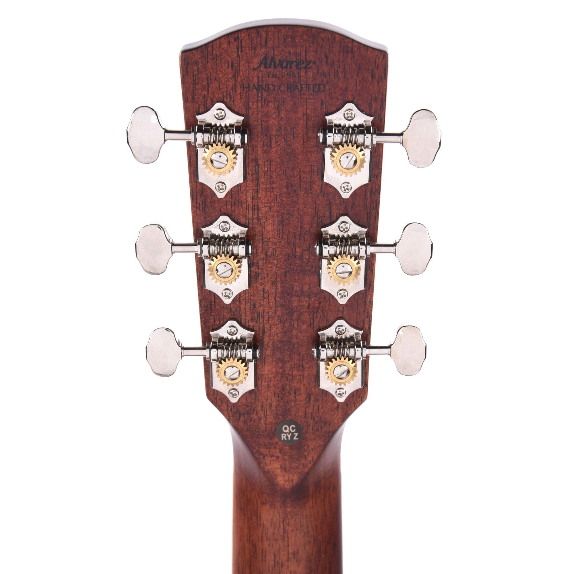 Alvarez MF60e Masterworks Folk/OM Solid AAA Sitka Spruce/Solid African Mahogany Natural w/Herringbone Acoustic Guitars / OM and Auditorium