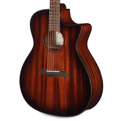 Alvarez MG66ce Masterworks Grand Auditorium Solid African Mahogany/Solid African Mahogany Shadowburst Acoustic Guitars / OM and Auditorium