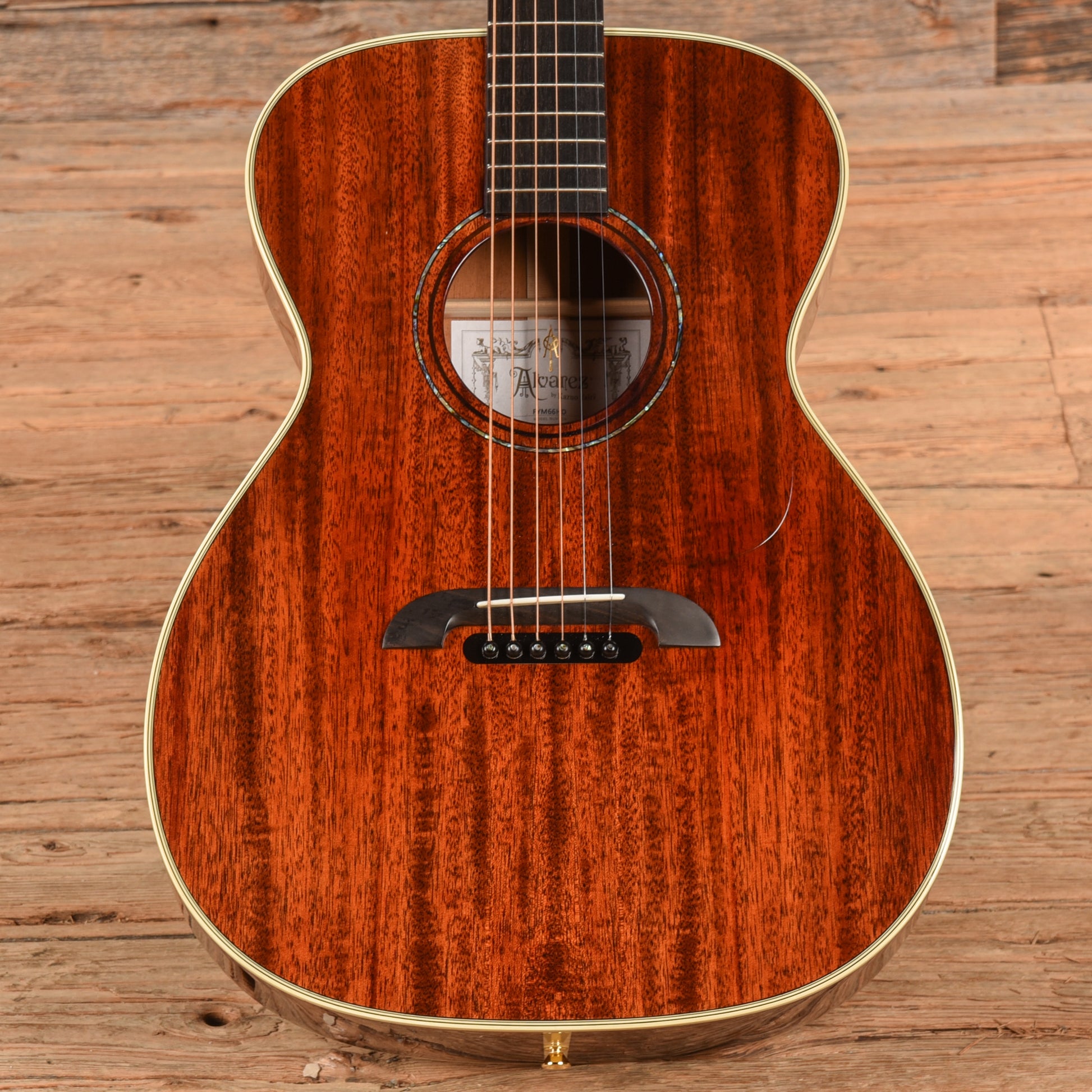 Alvarez Yairi FYM66HD Brown Acoustic Guitars / OM and Auditorium