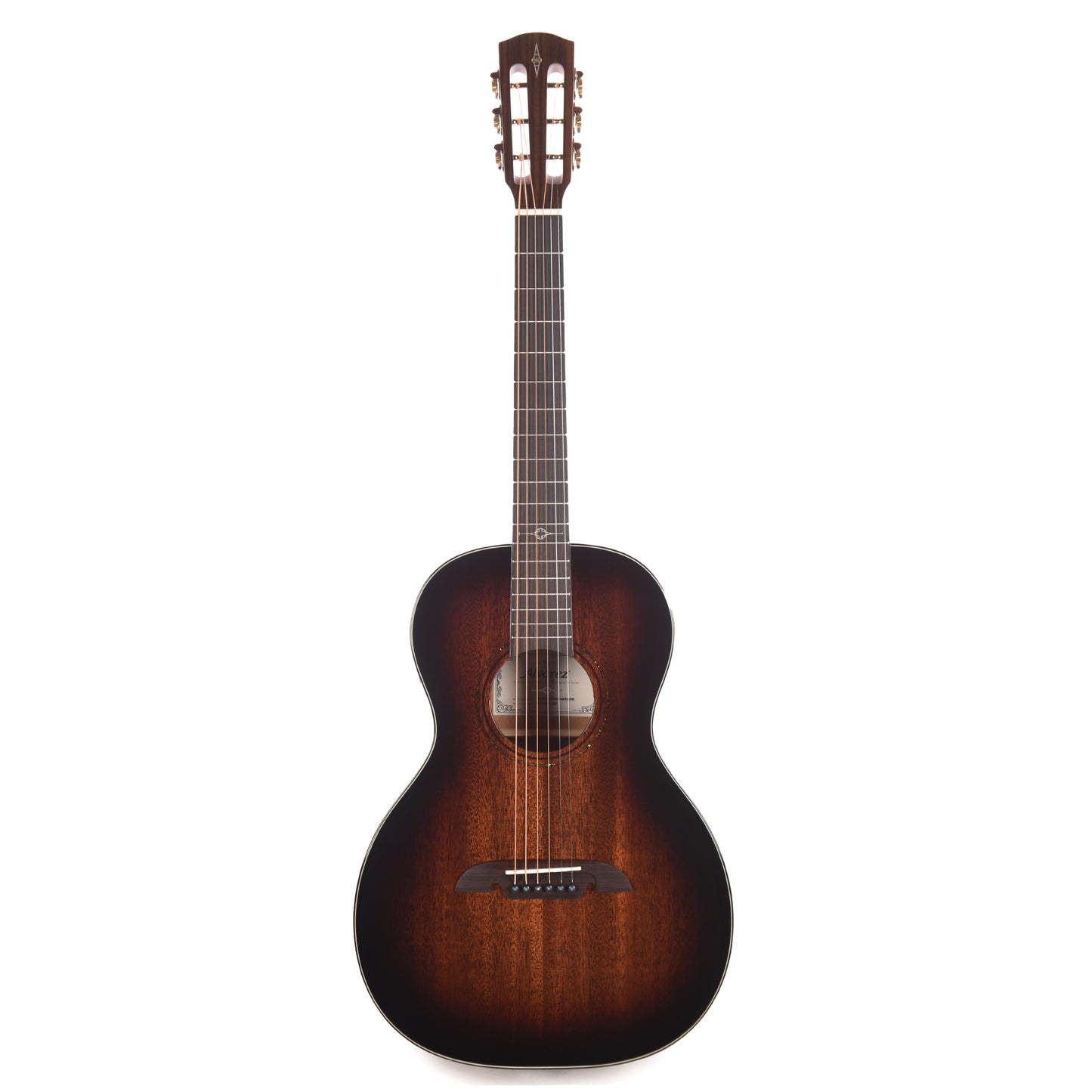 Alvarez AP66e Artist Parlor Solid African Mahogany/African Mahogany Shadowburst Acoustic Guitars / Parlor