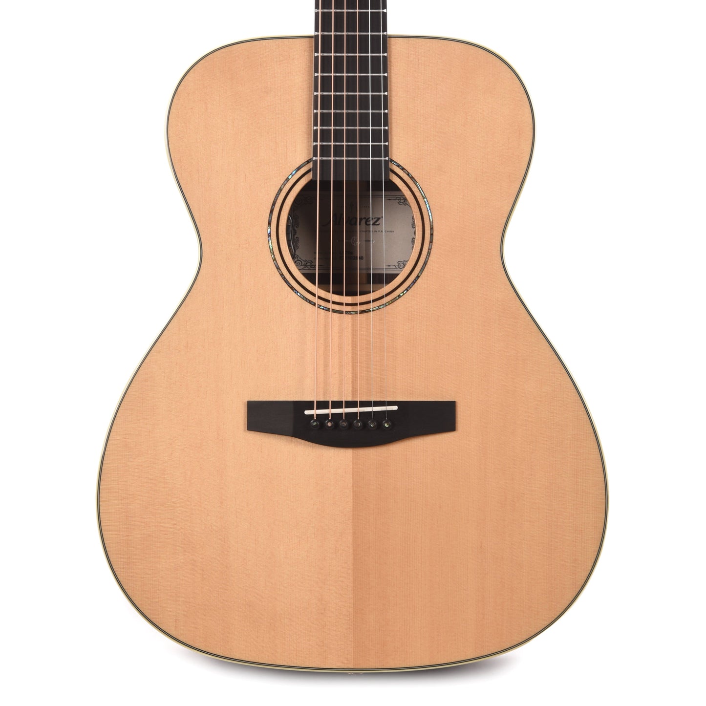 Alvarez LF70e Laureate Folk/OM AAAA Solid North American Sitka/Solid East Indian Rosewood Natural Acoustic Guitars / Parlor