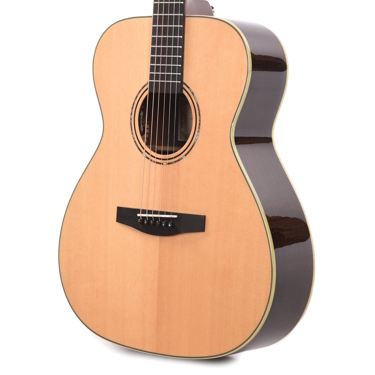 Alvarez LF70e Laureate Folk/OM AAAA Solid North American Sitka/Solid East Indian Rosewood Natural Acoustic Guitars / Parlor