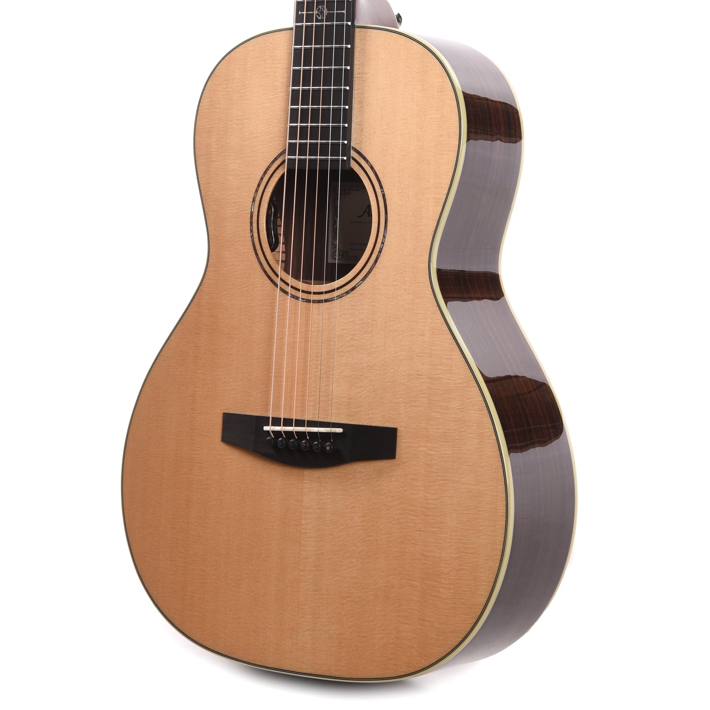 Alvarez LP70e Laureate Parlor AAAA Solid North American Sitka/Solid East Indian Rosewood Natural Acoustic Guitars / Parlor