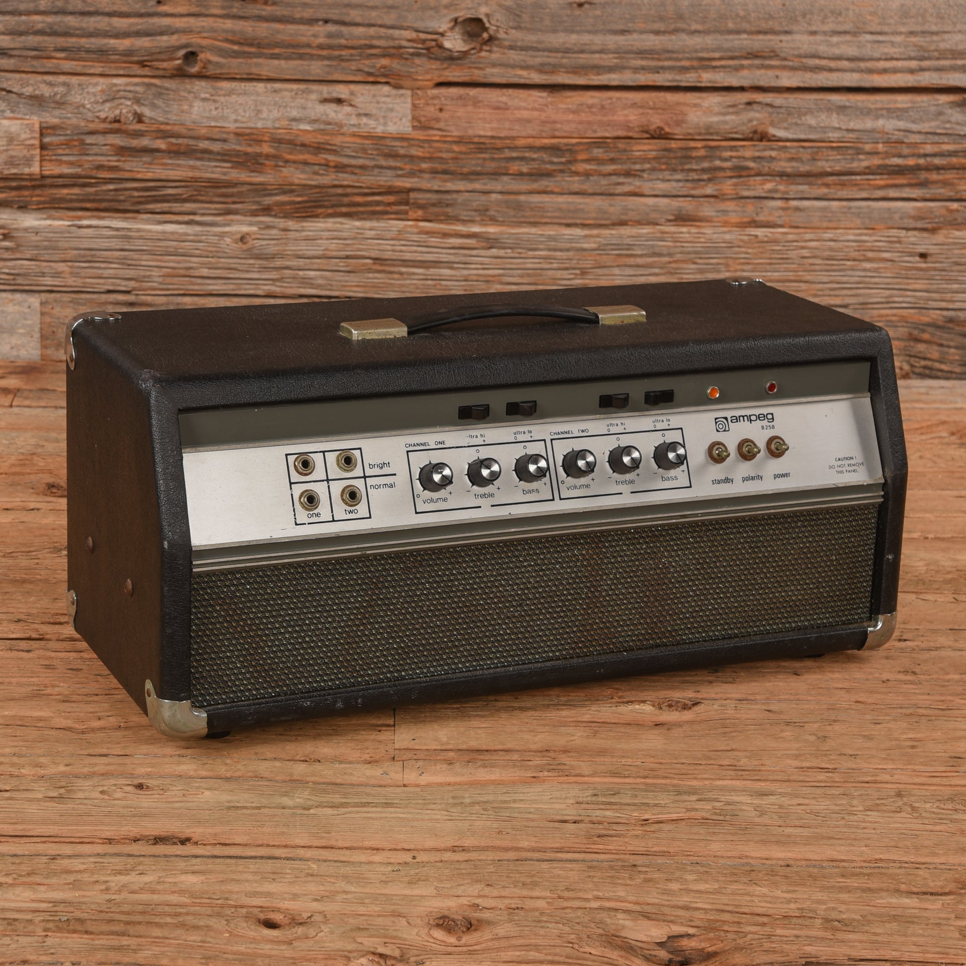 Ampeg B-25 B 2-Channel 55-Watt Bass Head Amplifiers