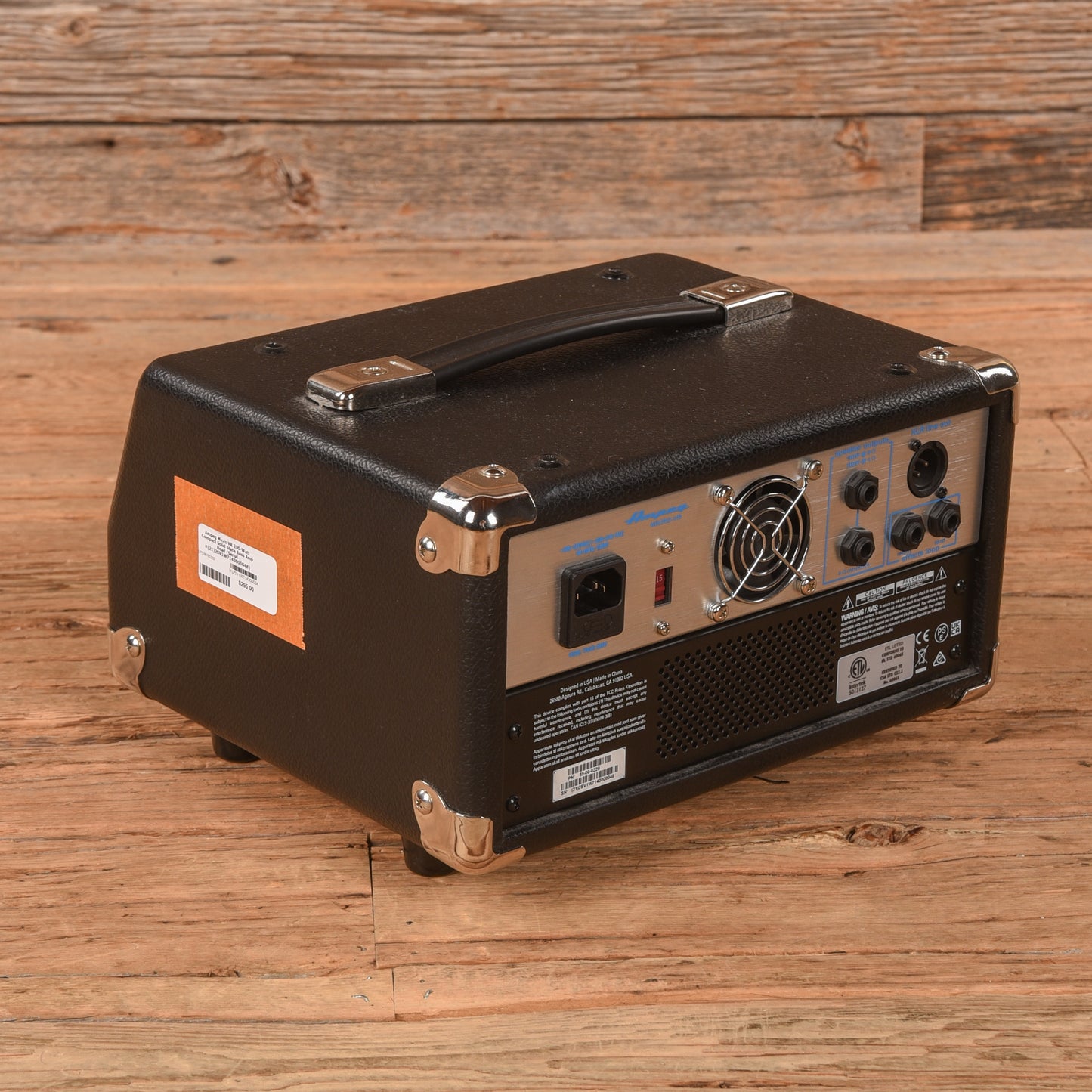 Ampeg Micro VR 200-Watt Compact Solid State Bass Amp Head Amplifiers