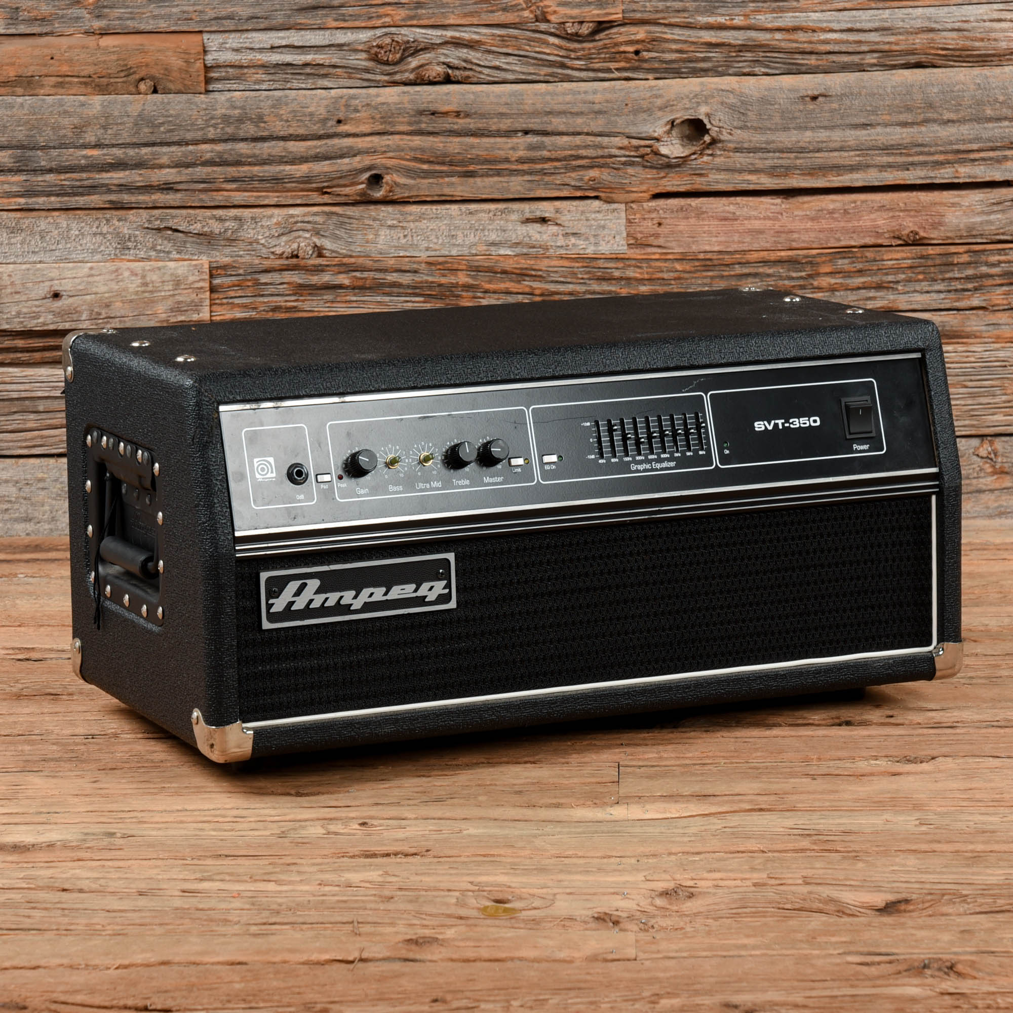 Ampeg SVT-350H Classic Series 350-Watt MOSFET Bass Amp Head Amps / Bass Amps / Bass Cabinets