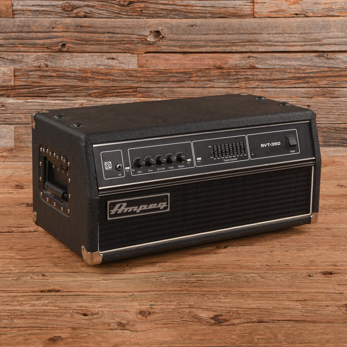 Ampeg SVT-350H Classic Series 350-Watt MOSFET Bass Amp Head Amps / Bass Amps / Bass Cabinets