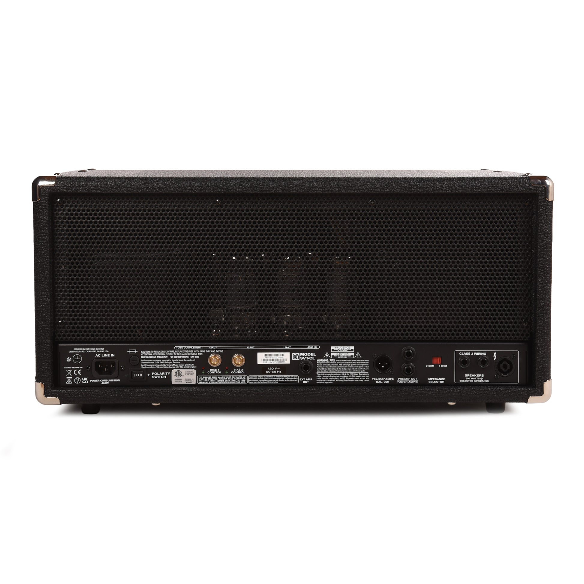 Ampeg SVT-CL 300w Tube Bass Amp Head Amps / Bass Amps / Bass Heads