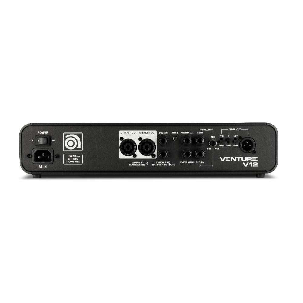 Ampeg Venture V12 1200W Bass Amp Head Amps / Bass Amps / Bass Heads
