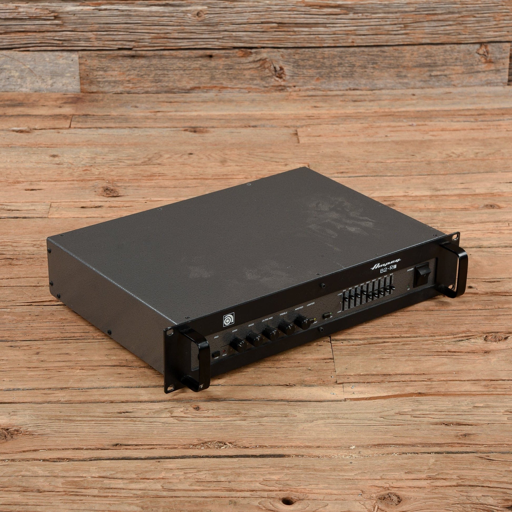 Bass Sound Module Rackmount Ampeg B2R 350-Watt Rackmount Bass Amp Head – Chicago Music Exchange
