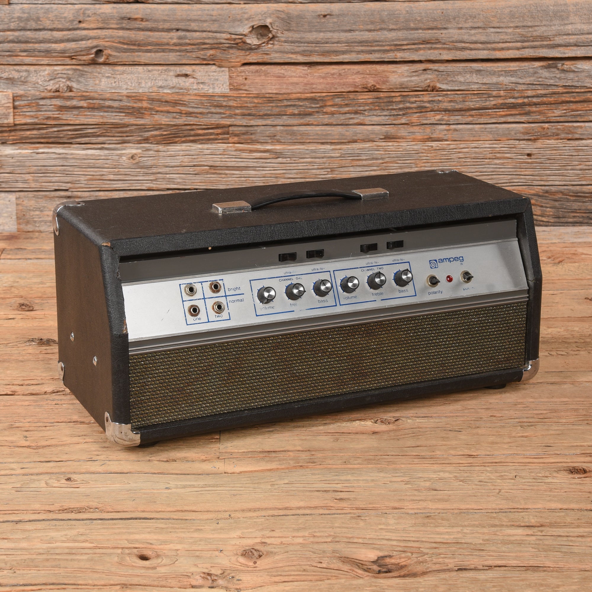 Ampeg B-25-B 2-Channel 55-Watt Bass Head Amps / Guitar Amps / Guitar Cabinets