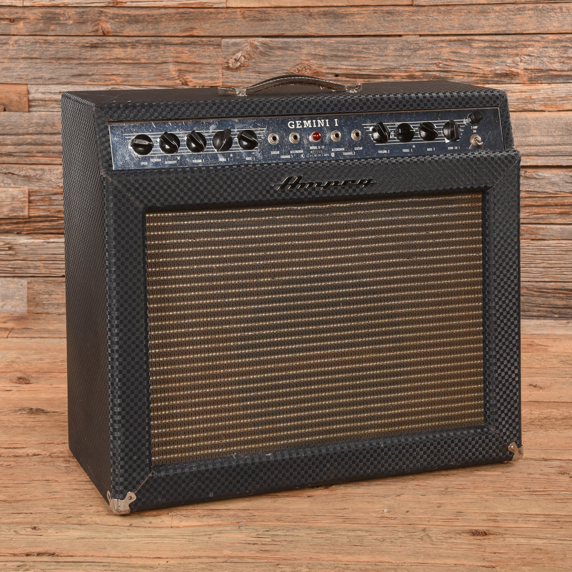 Ampeg G-12 Gemini I 2-Channel 22-Watt 1x12
