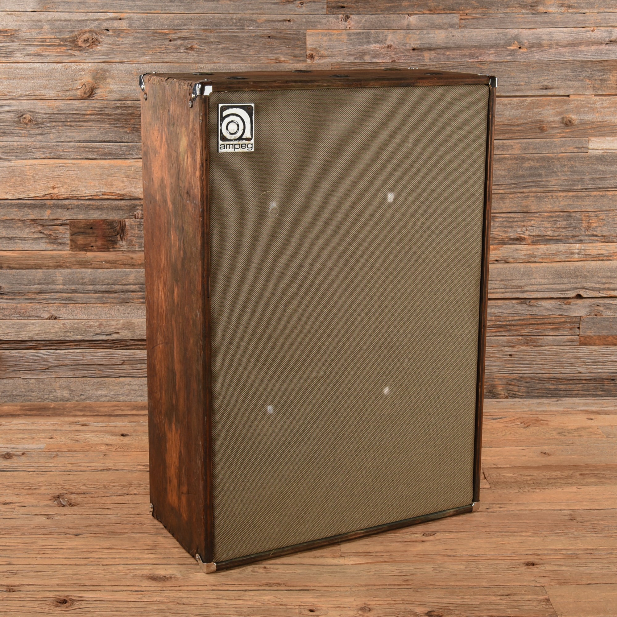Ampeg V-4 4x12 Guitar Cabinet Stripped 1970s Amps / Guitar Amps / Guitar Cabinets