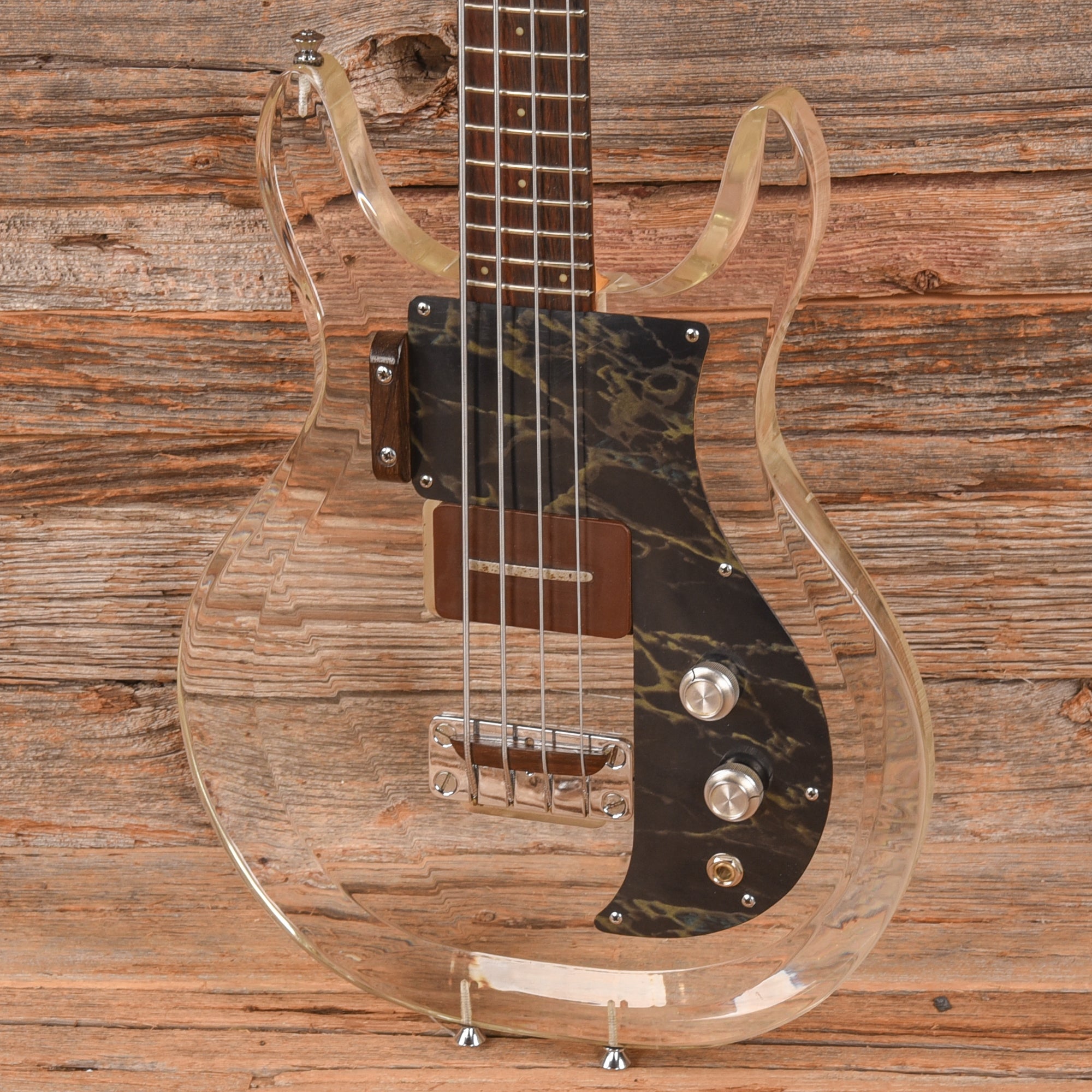 Ampeg Dan Armstrong Lucite Bass Clear 1969 Bass Guitars / 4-String