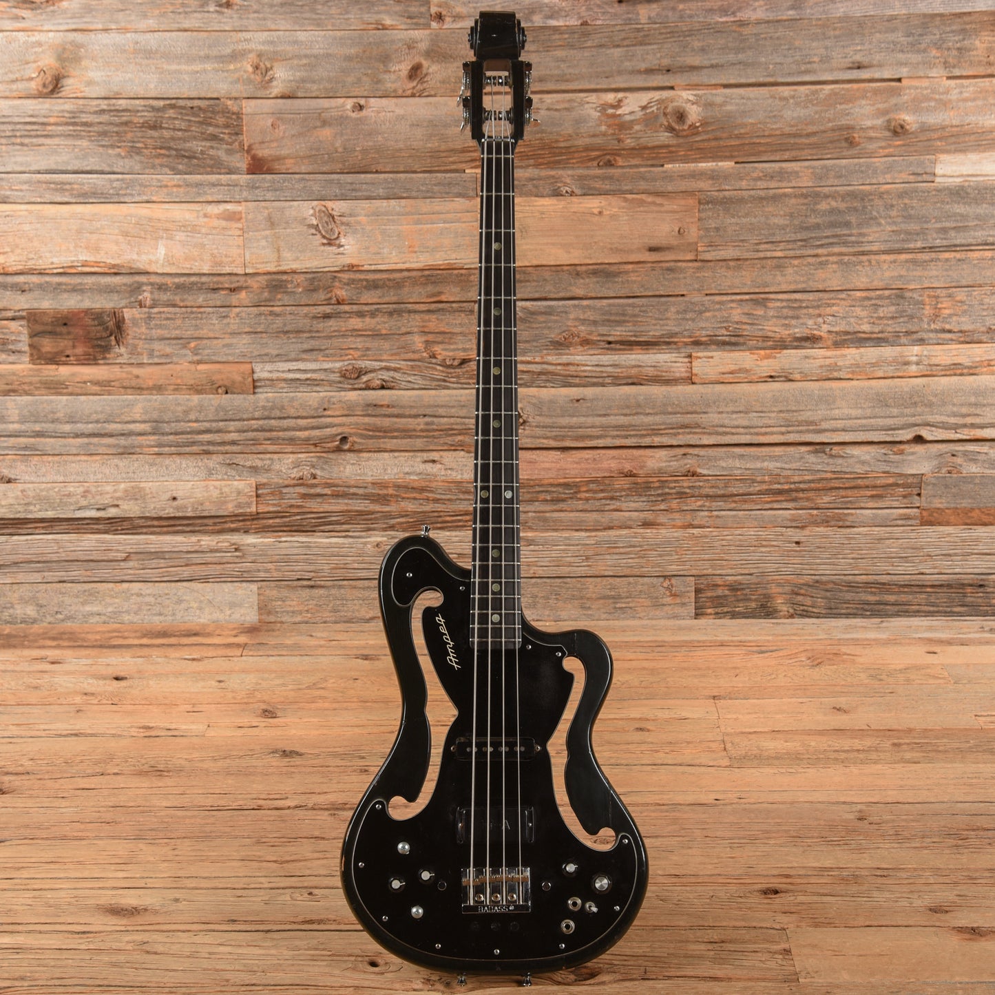Ampeg AEB-1 w/Mods Black 1967 Bass Guitars / 5-String or More