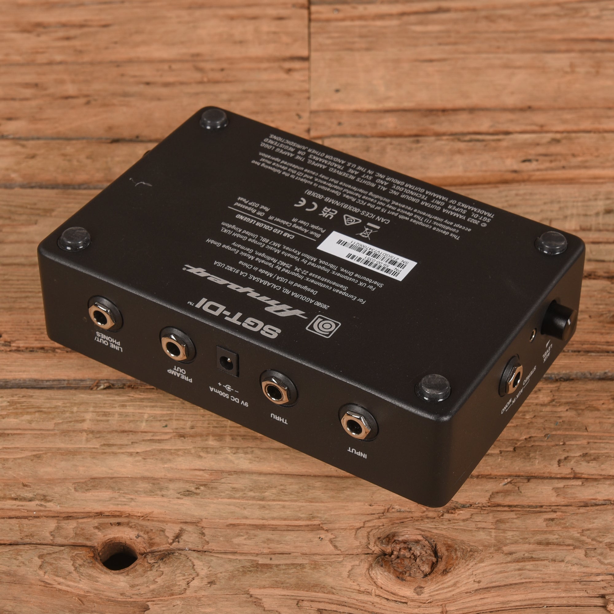 Ampeg SGT-DI Bass Preamp / DI Effects and Pedals / Bass Pedals