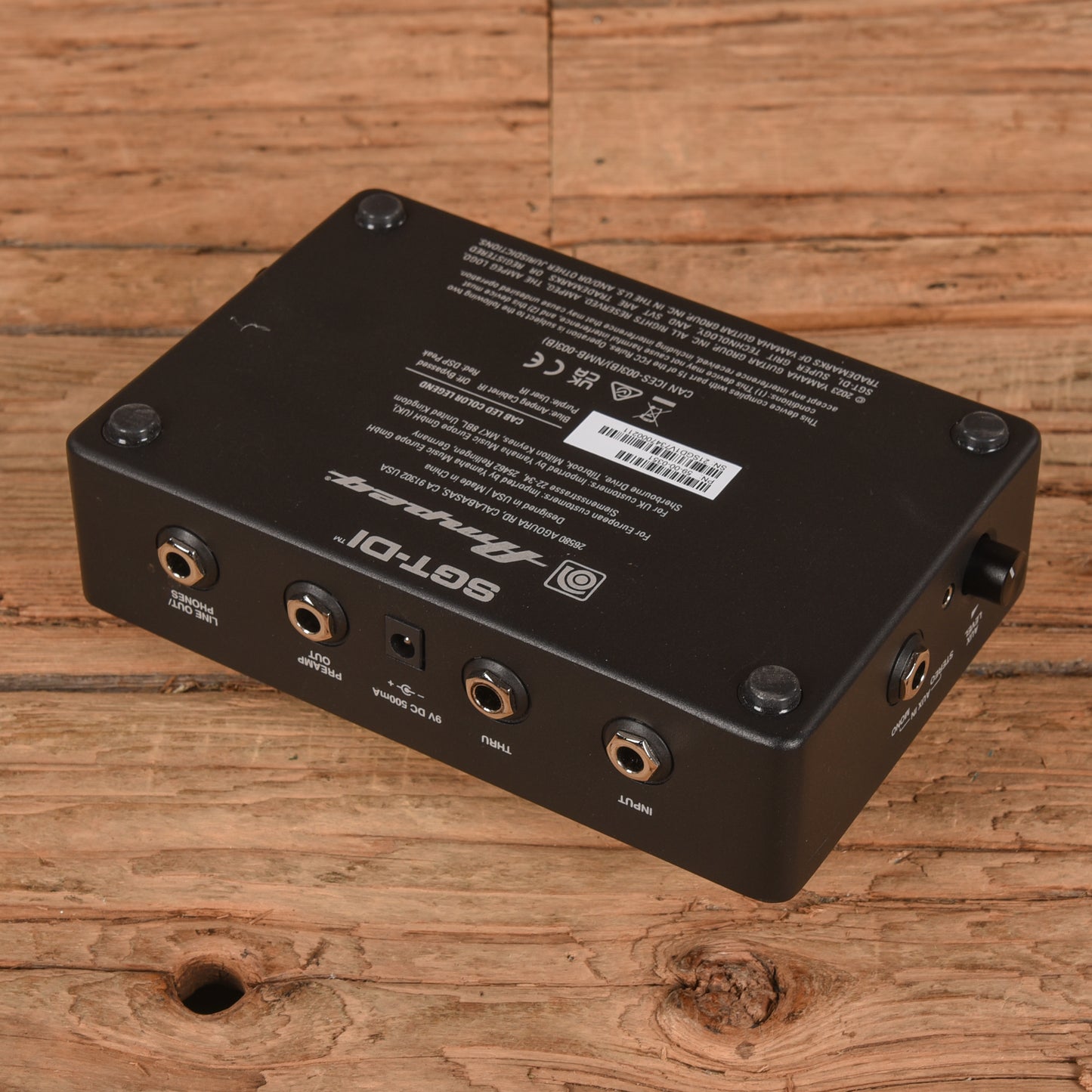 Ampeg SGT-DI Bass Preamp / DI Effects and Pedals / Bass Pedals
