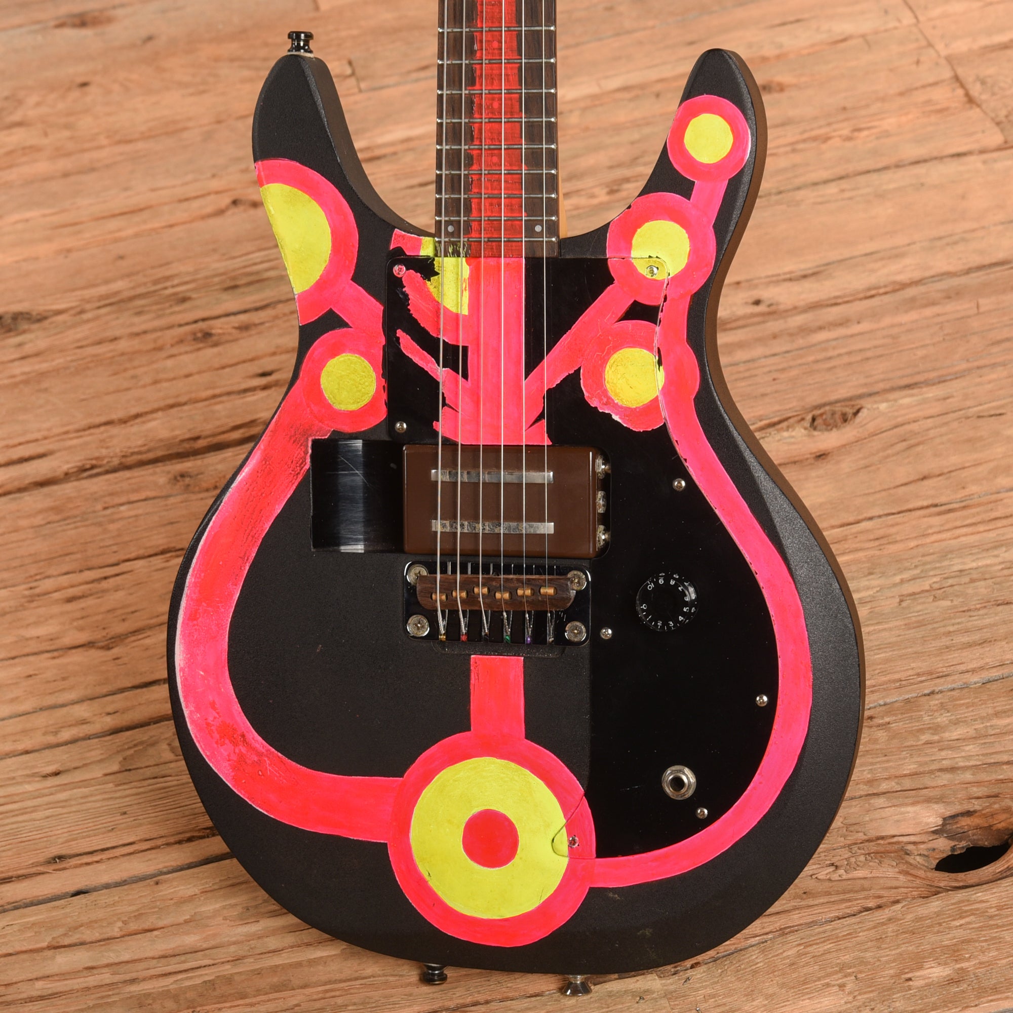 Ampeg ADA6 Dan Armstrong Reissue Black Electric Guitars / Solid Body