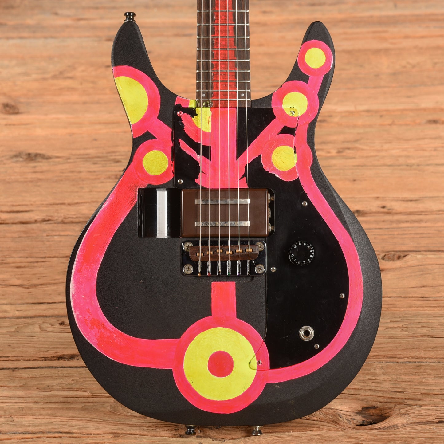 Ampeg ADA6 Dan Armstrong Reissue Black Electric Guitars / Solid Body