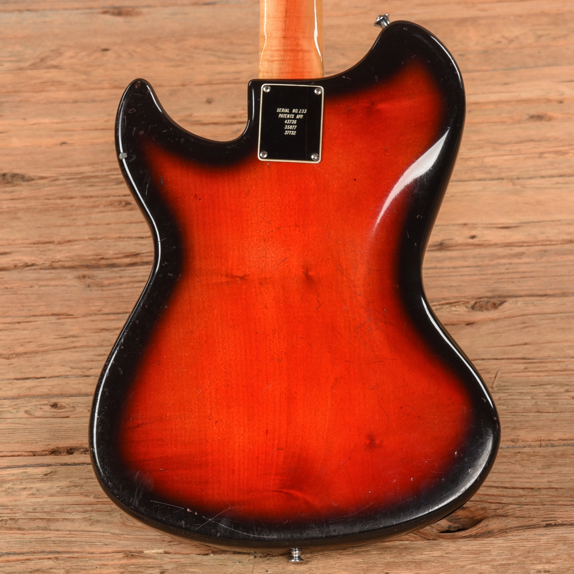 Ampeg by Burns Split Sonic Sunburst 1963 Electric Guitars / Solid Body