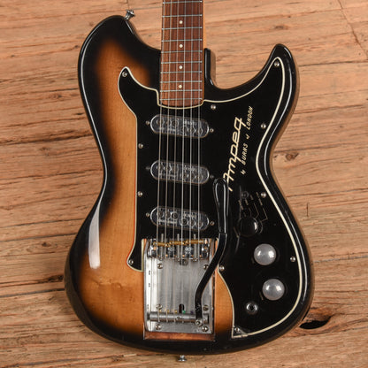 Ampeg by Burns Split Sonic Sunburst 1963 Electric Guitars / Solid Body