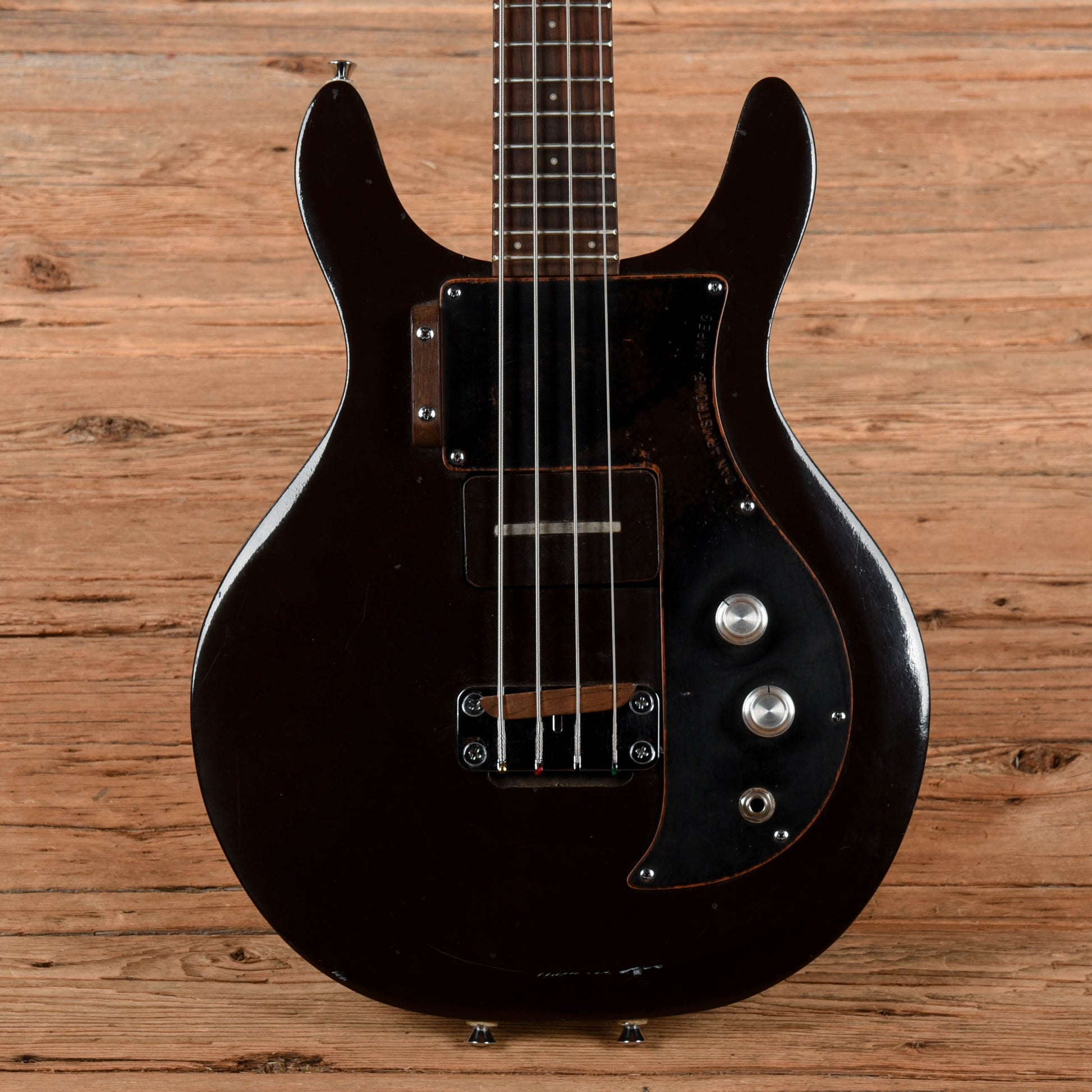 Ampeg Dan Armstrong Bass Brown Refin 1970 Electric Guitars / Solid Body