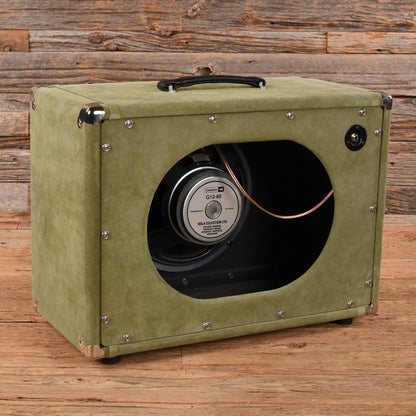 Amplified Nation 1x12 Speaker Cabinet Moss Green Amplifiers