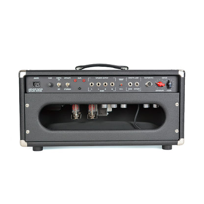 Amplified Nation Skyline Reverb 50w Head Maroon Suede w/ Black Sparkle Cloth Amplifiers