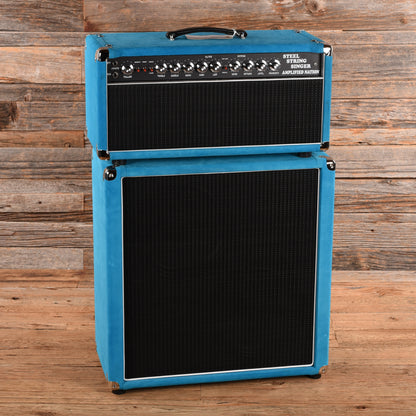 Amplified Nation Steel String Singer 50w w/ 2x12 Cabinet Electric Blue 2023 Amplifiers