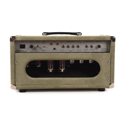 Amplified Nation Wonderland Overdrive V2 50w Head w/ Twin GZ34 Tube Rectifier Sage Suede Amplifiers