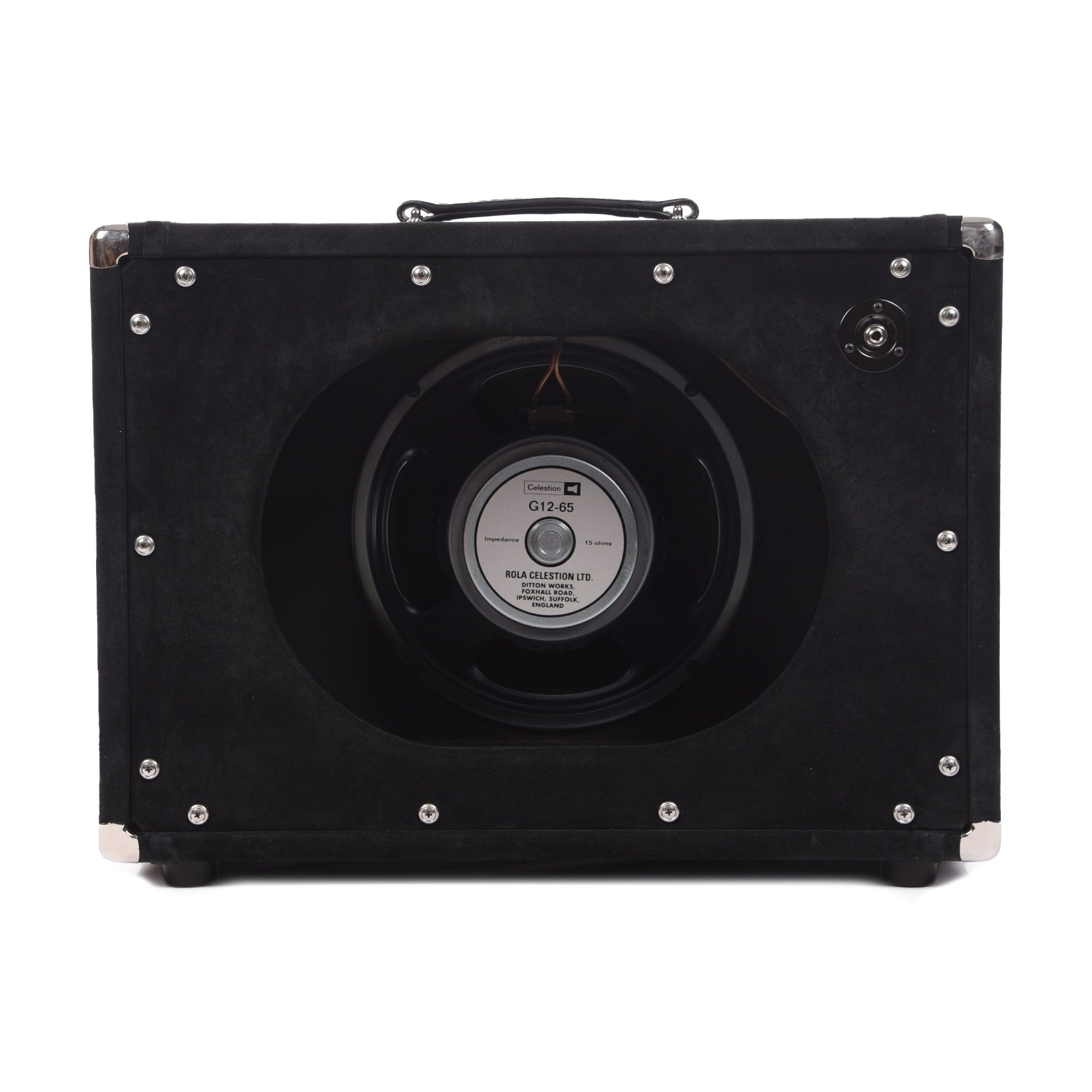 Amplified Nation 1x12 Amp Cabinet Black Suede w/ Black Grill & Celestion G12-65 Amps / Guitar Cabinets
