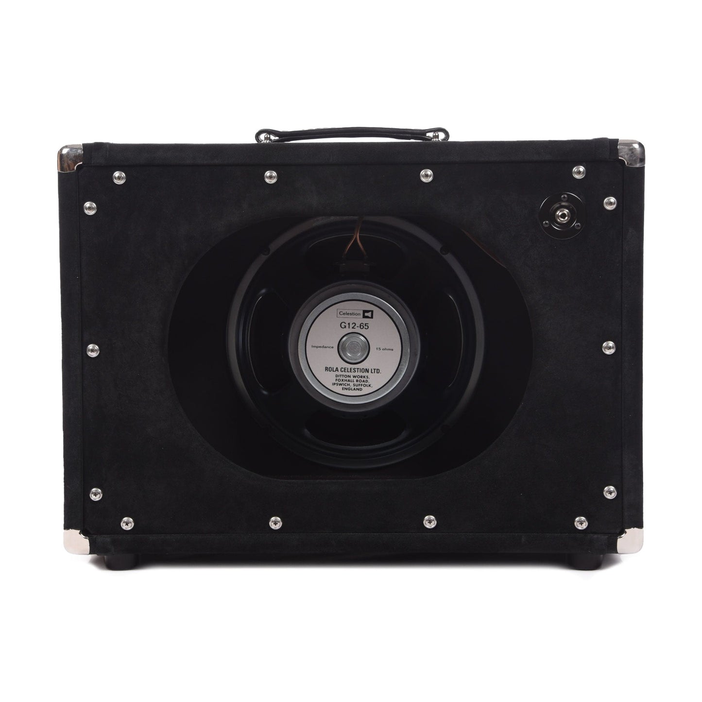 Amplified Nation 1x12 Amp Cabinet Black Suede w/ Black Grill & Celestion G12-65 Amps / Guitar Cabinets