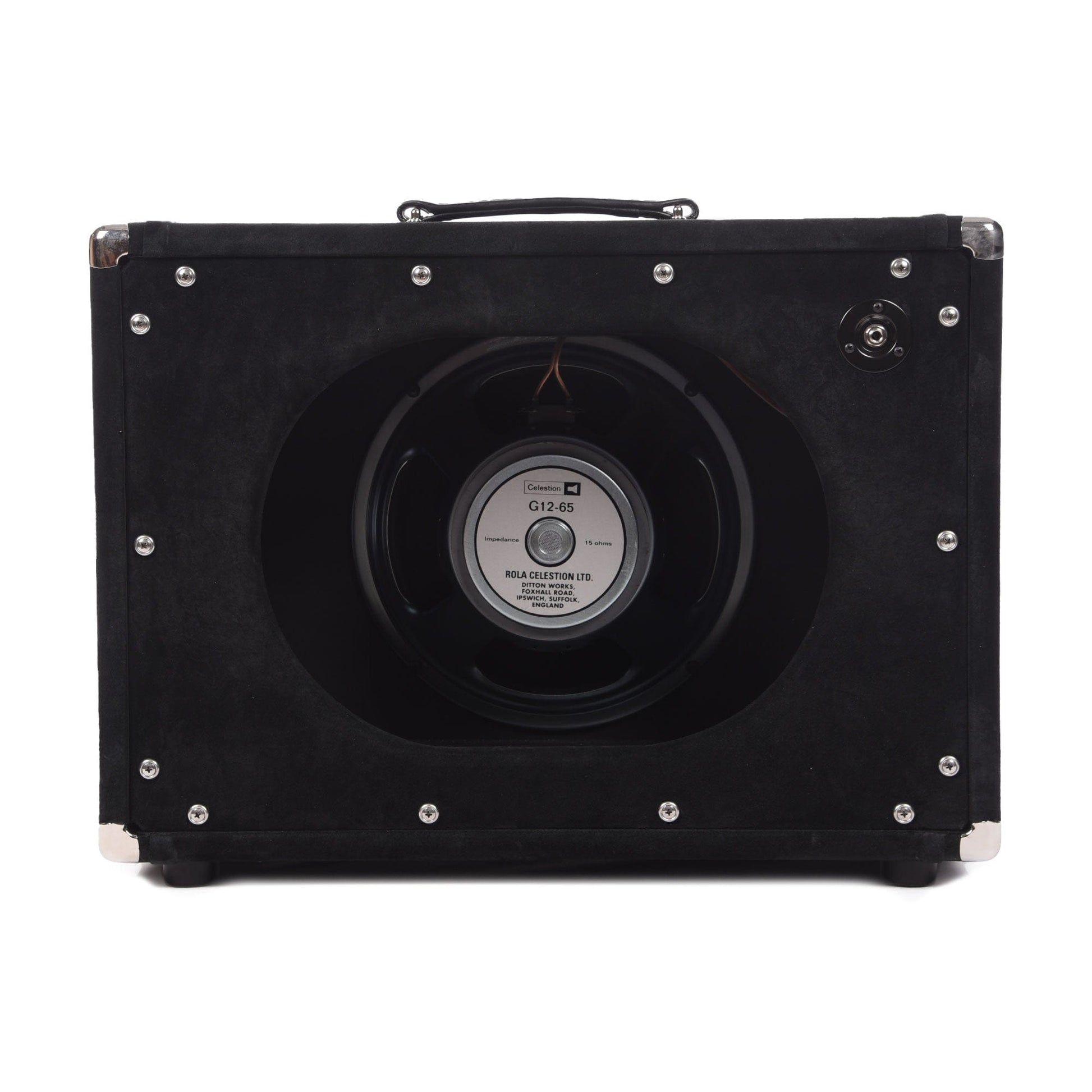 Amplified Nation 1x12 Amp Cabinet Black Suede w/ Black Grill & Celestion G12-65 Amps / Guitar Cabinets