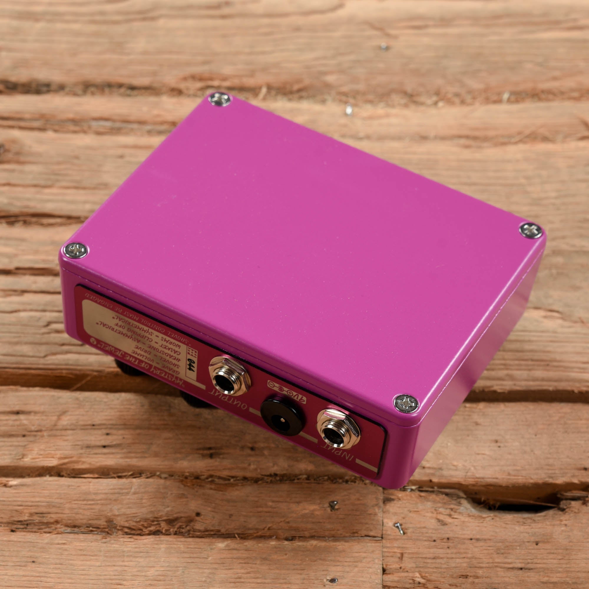 Amplifyfun Mystery of the Jewel Nightwolf Purple Effects and Pedals / Overdrive and Boost