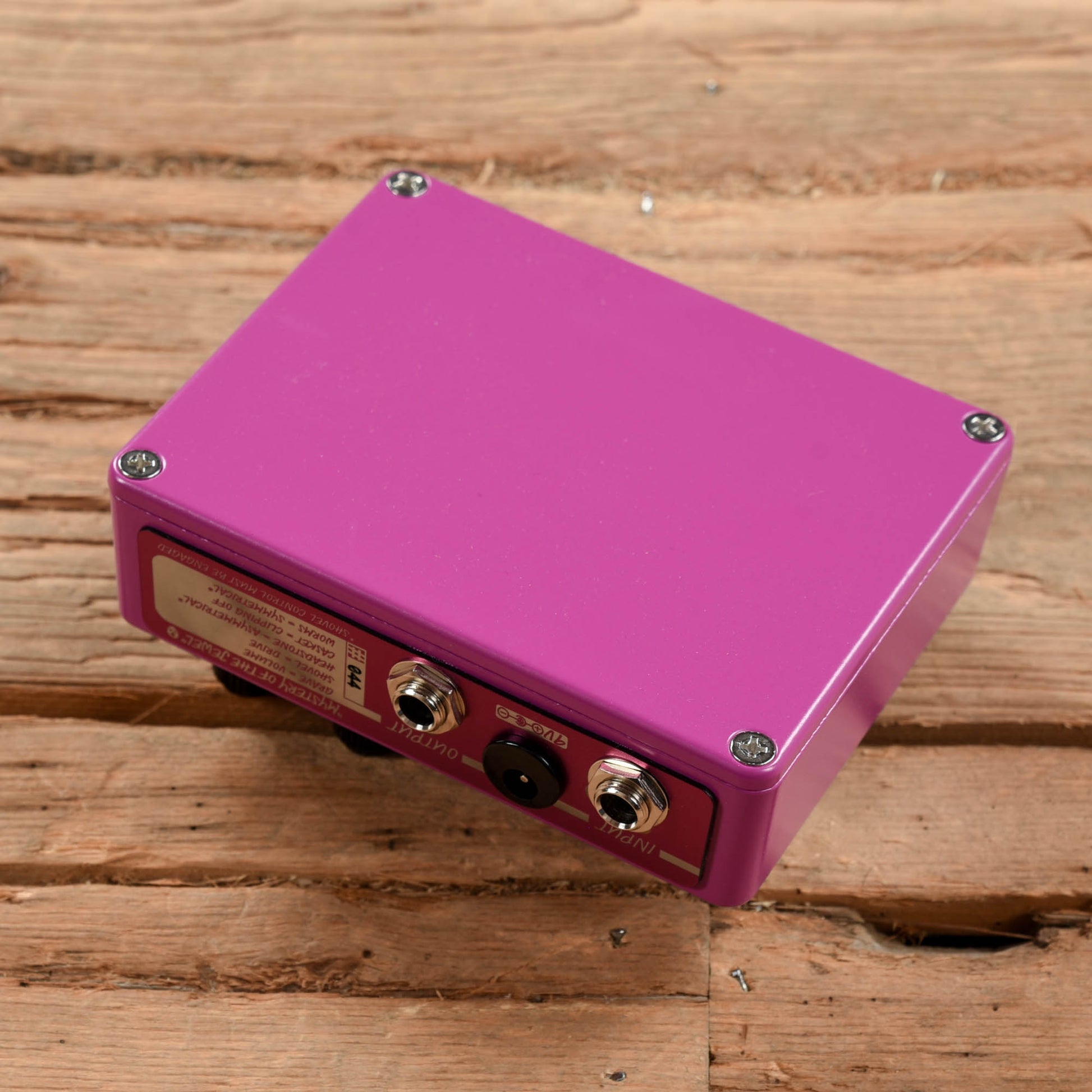 Amplifyfun Mystery of the Jewel Nightwolf Purple Effects and Pedals / Overdrive and Boost