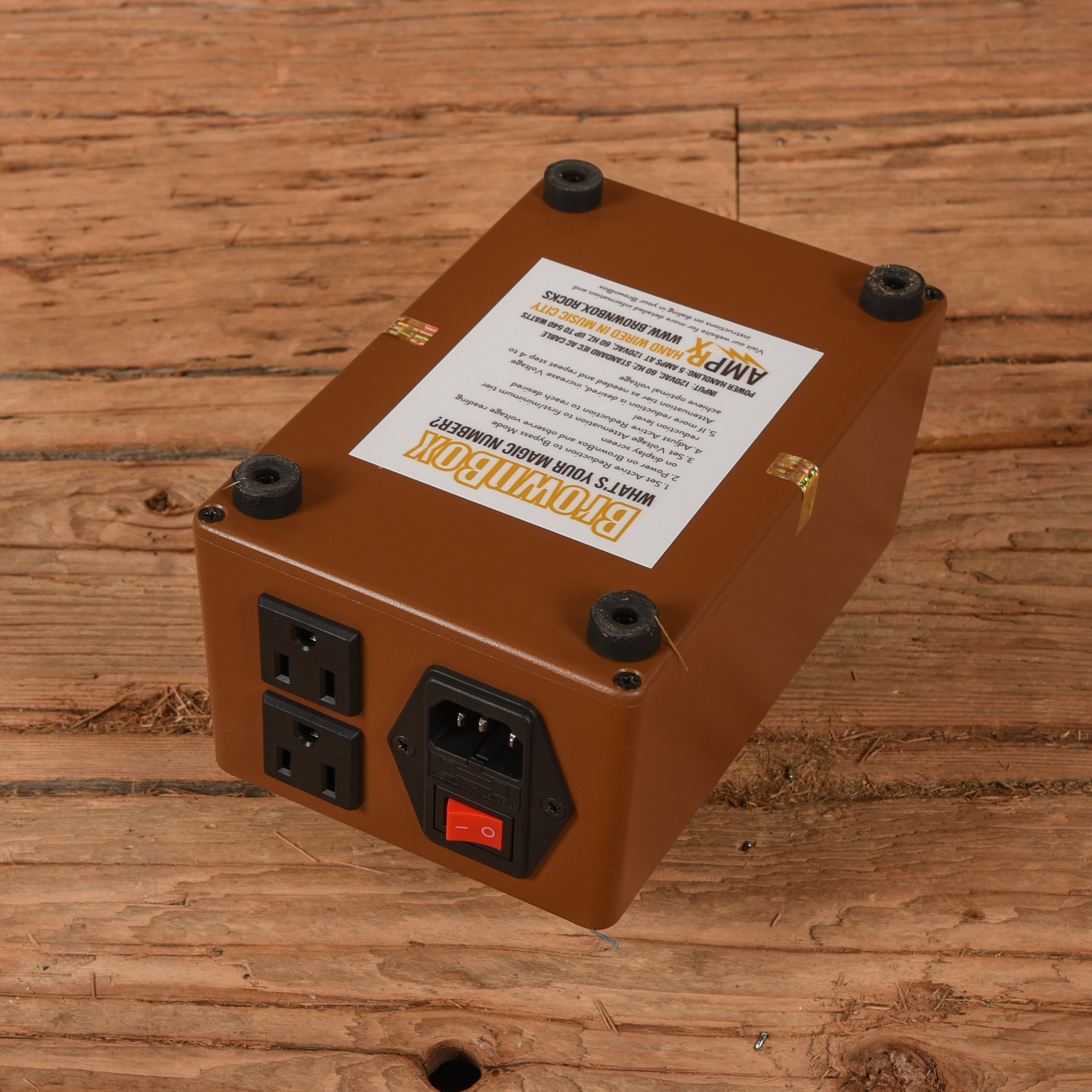 AmpRX Brown Box Amps / Amp Attenuators