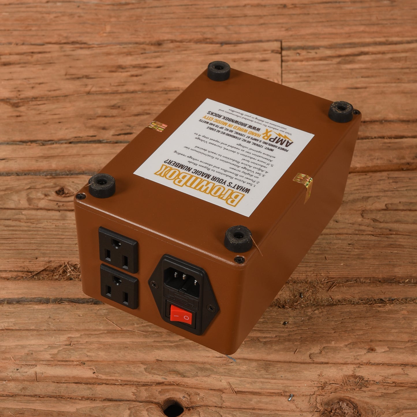 AmpRX Brown Box Amps / Amp Attenuators