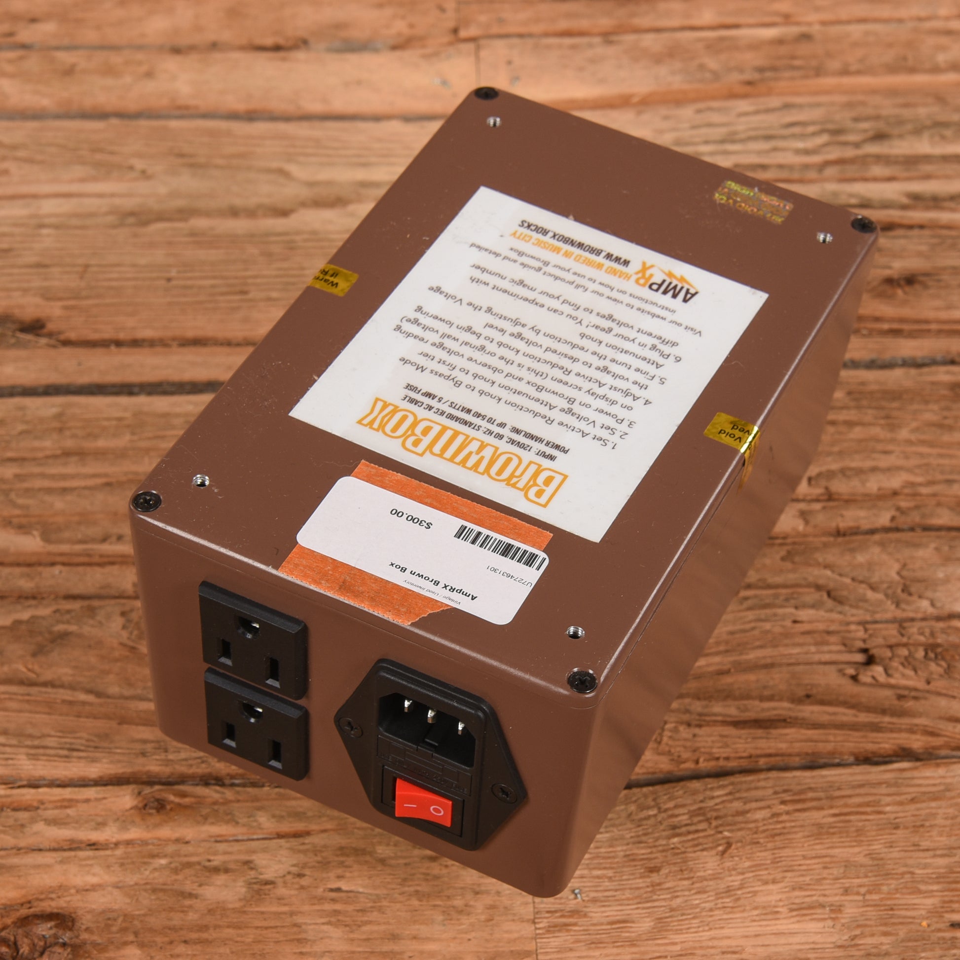 AmpRX Brown Box Amps / Amp Attenuators