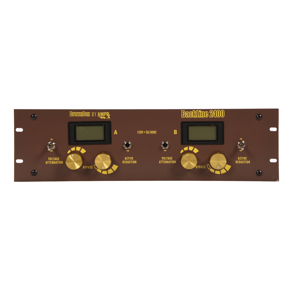 Amprx Rack Mount AmpRx PowerStation 2400 Dual Tube Amplifier Input Voltage Attenuator R ...